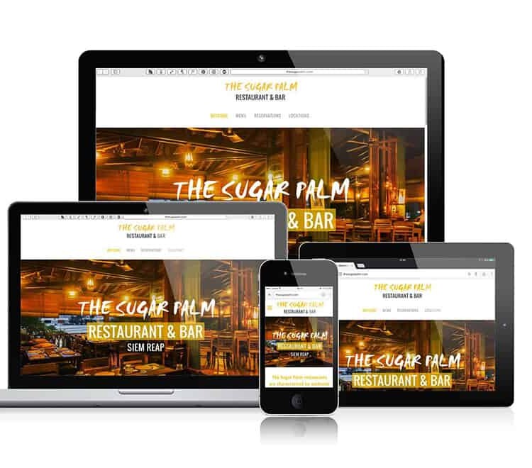 The Sugar Palm Restaurant and Bar, Siem Reap. Web Design & Development by Grantourismo Media, a Full Service Digital Media Agency.